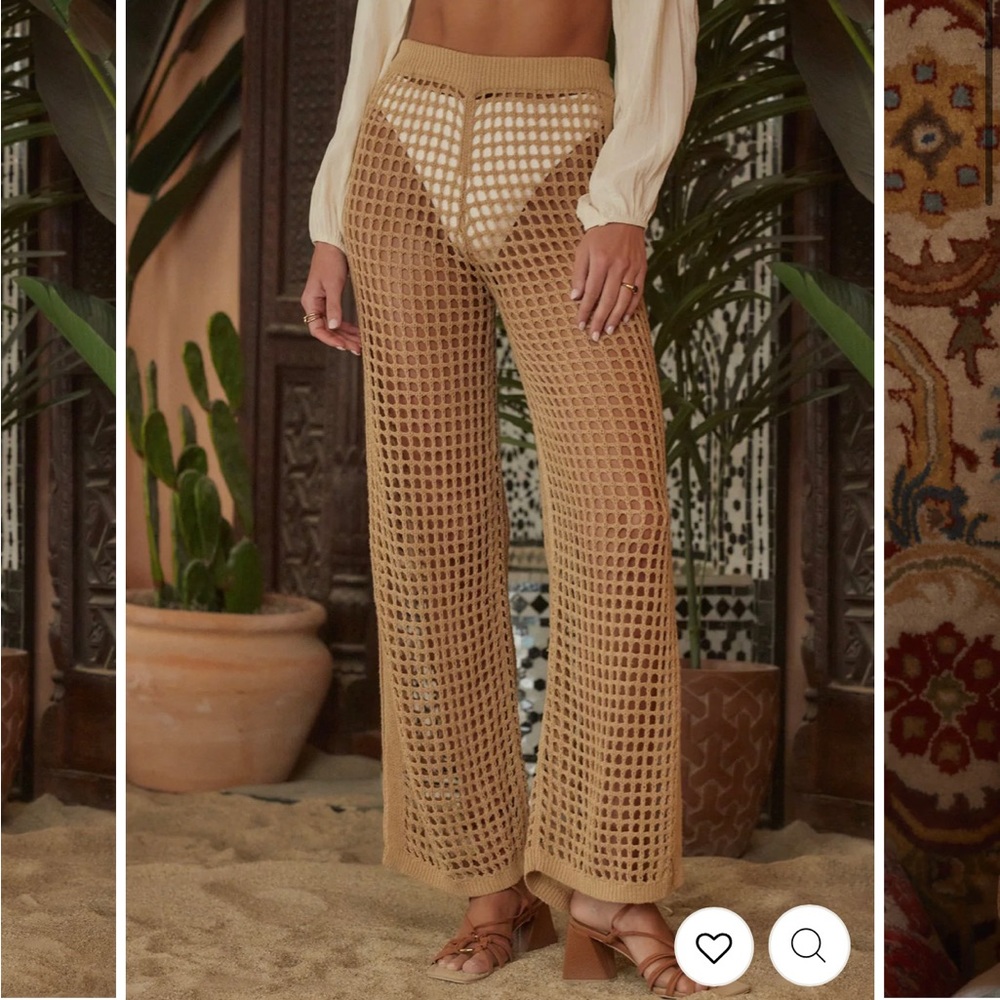 12th Tribe Crochet Pants NWT
